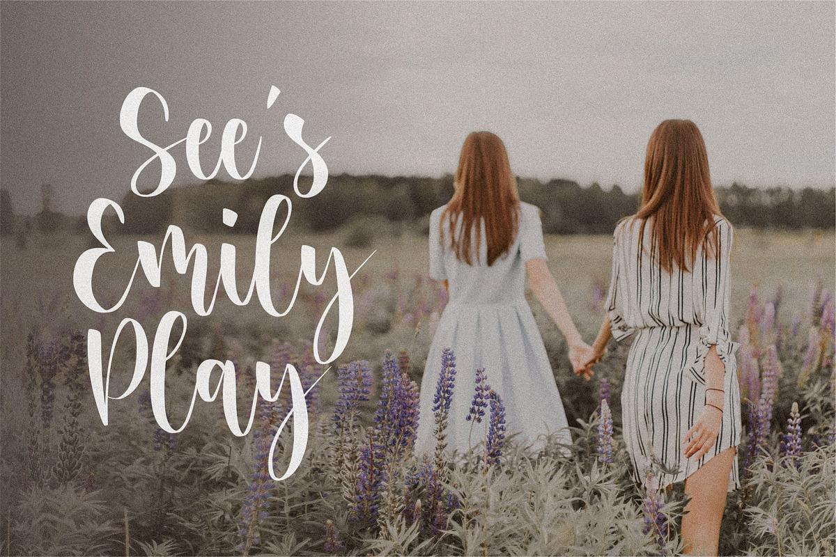 Sisterhood - Beautiful Script Font, a Script Font by Letterative Studio (Photo 4 of 7)