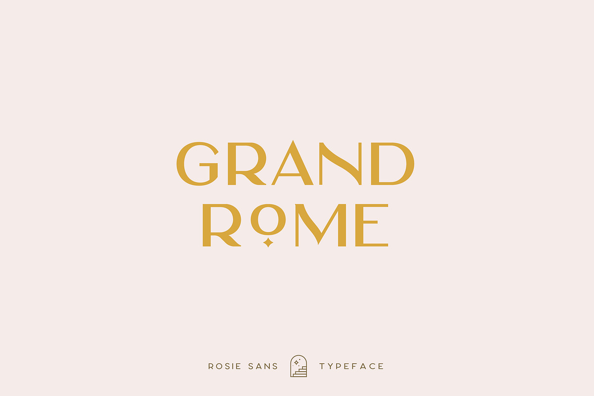 Rosie Sans - Gorgeous Typeface, a Sans Serif Font by Kaligra.co (Photo 25 of 44)