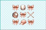 Pastel Rose Gold Baseball Coquette, an Object Graphic by SharpMarketplace (Thumbnail 1 of 6)