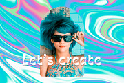 Holo Summer abstract backgrounds, a Background Graphic by tatiankaart (Thumbnail 2 of 6)