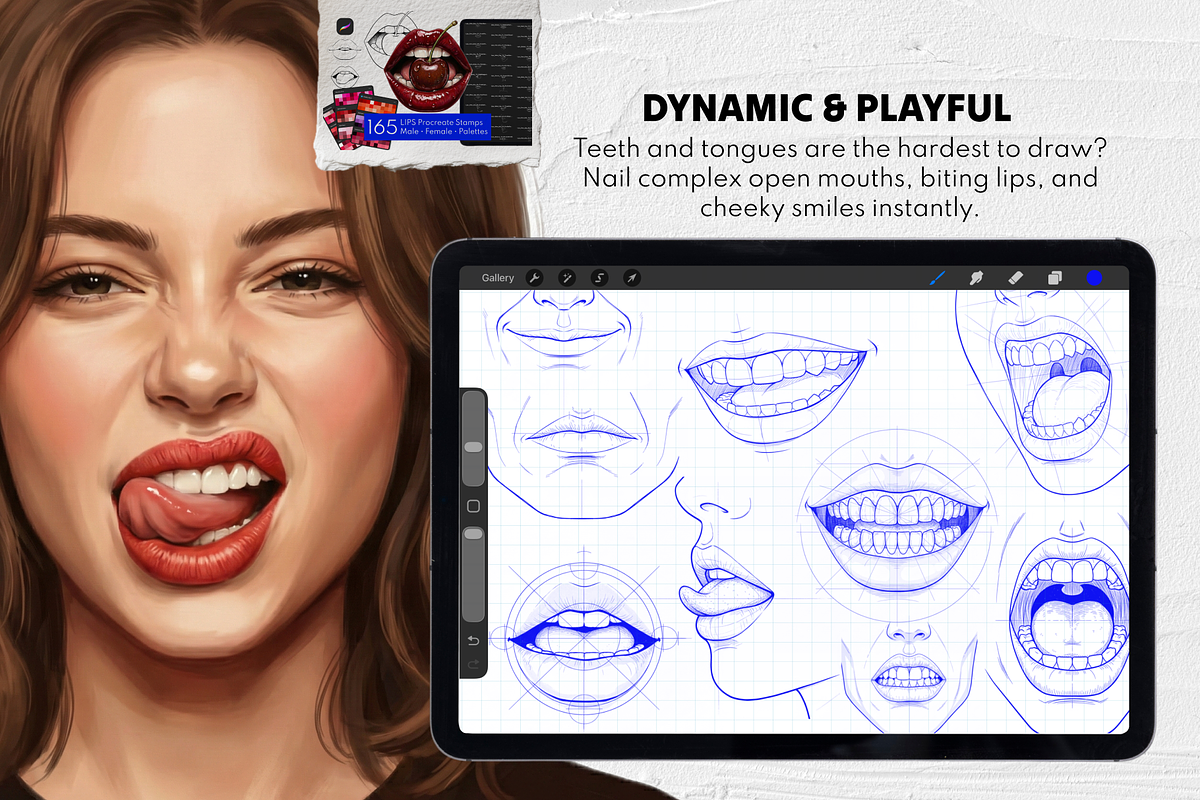 Big Female Procreate Bundle, a Brush Add-On by Selentaori Studio (Photo 17 of 20)
