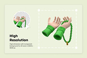 Ramadan Festive 3D Icon Pack, a Seasonal Illustration by twinstd (Thumbnail 3 of 7)
