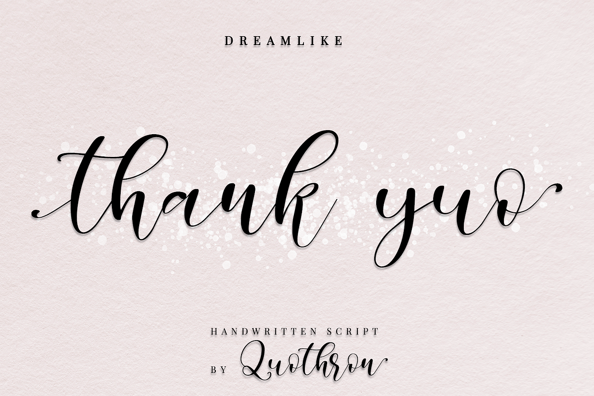 Dreamlike Script preview 7