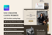 UGC Creator Beige Aesthetic One Page, a Marketing Template by AtelierDuVow (Thumbnail 9 of 10)