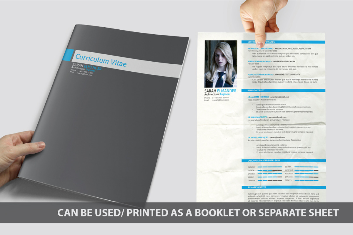 General Resume Templates, a Resume Template by voryu (Photo 3 of 10)