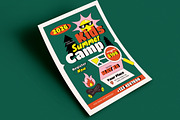 Kids Summer Camp Event Flyer, a Flyer Template by Guuver (Thumbnail 2 of 3)