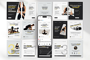 Fitness Coach Canva Template Bundle, a Social Media Template by DigiPax (Thumbnail 7 of 15)