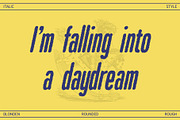 Blonden Rounded Rough, a Sans Serif Font by Craft Supply Co. (Thumbnail 2 of 8)