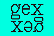 Digitopia - Experimental Type, a Sans Serif Font by Kulturë Type (Thumbnail 5 of 9)