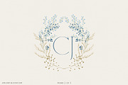 WILDER GARTEN delicate whimsy floral, a Decorative Illustration by January Bloom (Thumbnail 4 of 27)