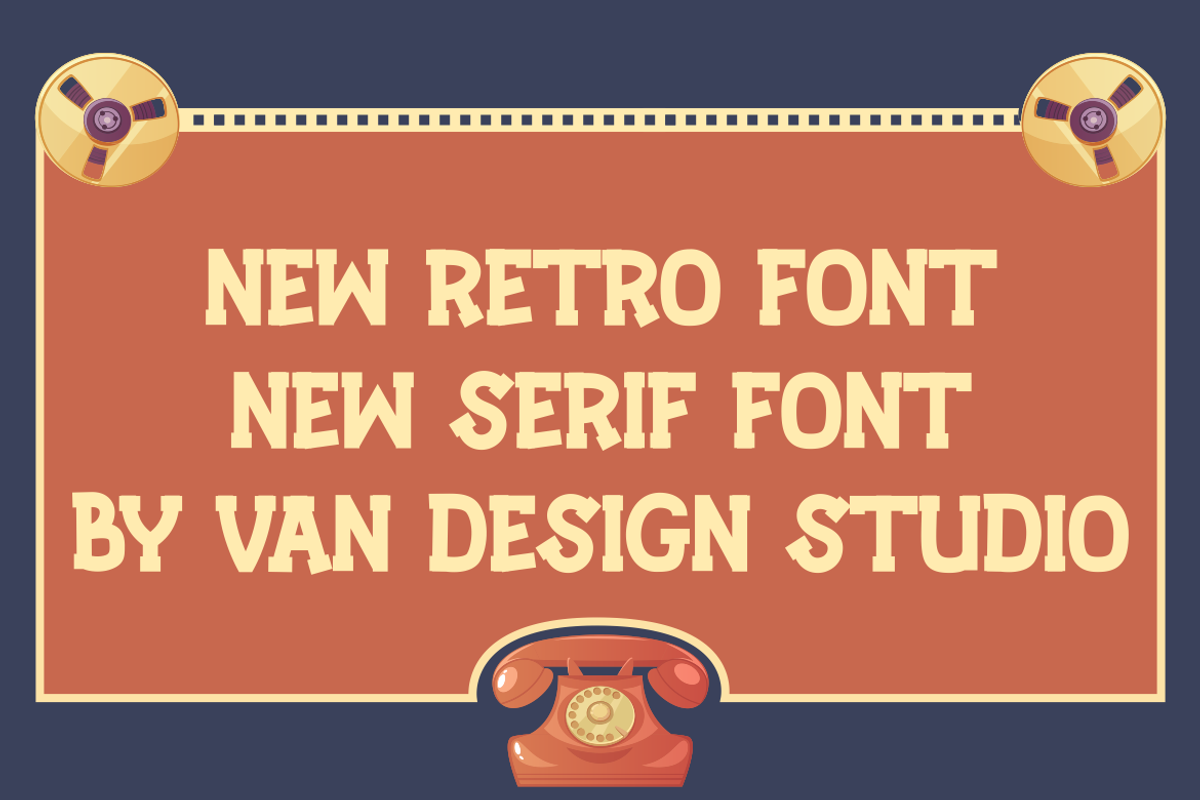 RETRO YANK, a Serif Font by Viswal Studio (Photo 2 of 5)