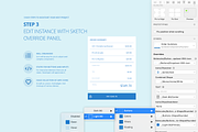 Adminian 4 Wireframe Kit, a Wireframe Template by UI Kitchen (Thumbnail 5 of 8)