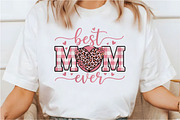 Best Mom Ever Mother's Day Png, Mama, an Illustration by Designking (Thumbnail 1 of 6)