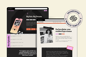 Squarespace Website template