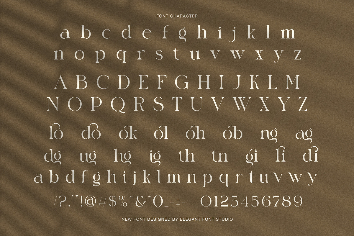 Algia Mongol Elegant Serif Font, a Serif Font by Elegant Font (Photo 8 of 8)