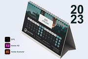 Calendar 2023 Template 20 - Monday, a Templates & Theme by Florin Chitic (Thumbnail 1 of 2)