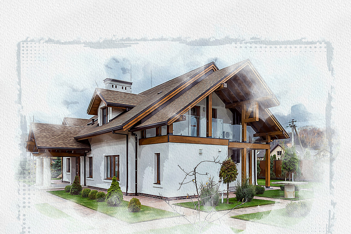 Digital House Painting Art Creator, an Action Add-On by MRI STUDIO (Photo 27 of 29)