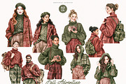 Fall Adventure Collection, a Seasonal Illustration by PeDe Designs (Thumbnail 3 of 17)