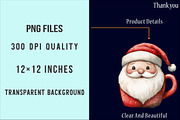 Christmas Movie Night Clipart, an Illustration by SinaCreation (Thumbnail 4 of 5)
