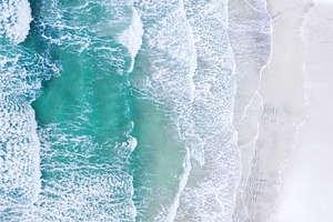 Coast with waves, a Nature Photo by Landscape and travel