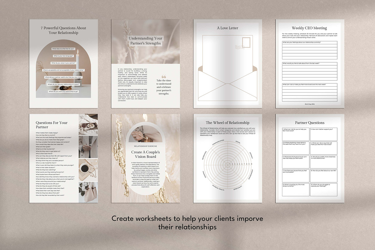 Relationship Coach Canva Templates, a Design Template by Miri Campbell (Photo 9 of 11)
