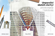 Architecture Sketch PS Action, an Action Add-On by IndWorks Design (Thumbnail 4 of 10)