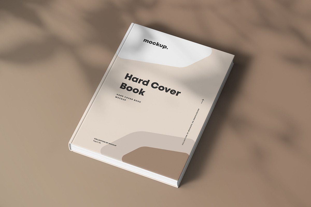 Hard Cover Book Mock-up, a Books & Magazine Mockup by Yogurt86 (Photo 7 of 14)