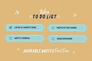 Adorable Quotes Font Duo, a Script Font by Ainun Jinan (Thumbnail 6 of 12)