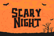 Halloween Scary Spooky Font, a Font by TrimStudio (Thumbnail 2 of 5)