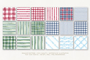 Striped Abstract Patterns Watercolor, a Texture Illustration by YarovaArt (Thumbnail 5 of 15)