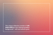 Retro – 100 Gradient Backgrounds, a Texture Graphic by MarkSupply (Thumbnail 2 of 5)