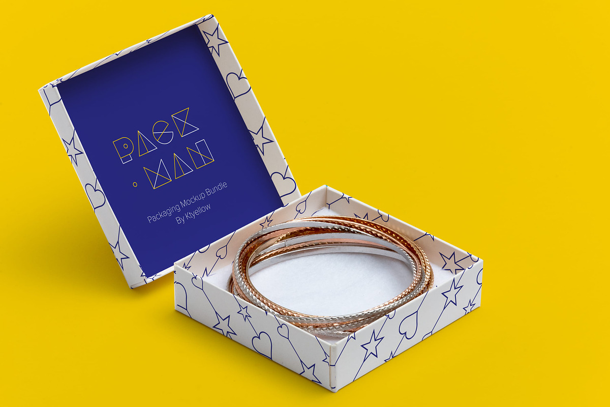 Small Gift Box Mockup 01, a Packaging Mockup by Ktyellow (Photo 3 of 3)