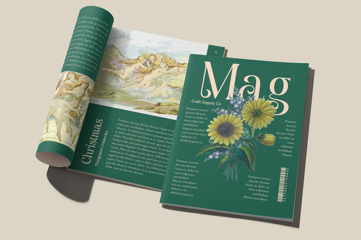 Angeris, a Serif Font by Craft Supply Co.