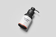 Pump Bottle Mockup Top View, a Packaging Mockup by AndikaGraphic (Thumbnail 6 of 6)