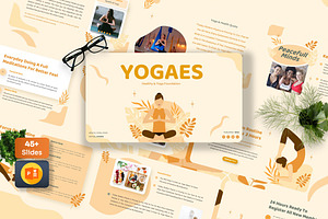 Yogaes - Yoga Powerpoint, a Presentation Template by Dhabee