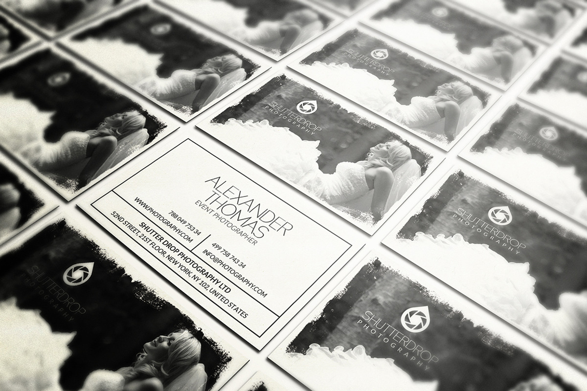 Photography Business Card, a Business Card Template by Marvel (Photo 2 of 6)