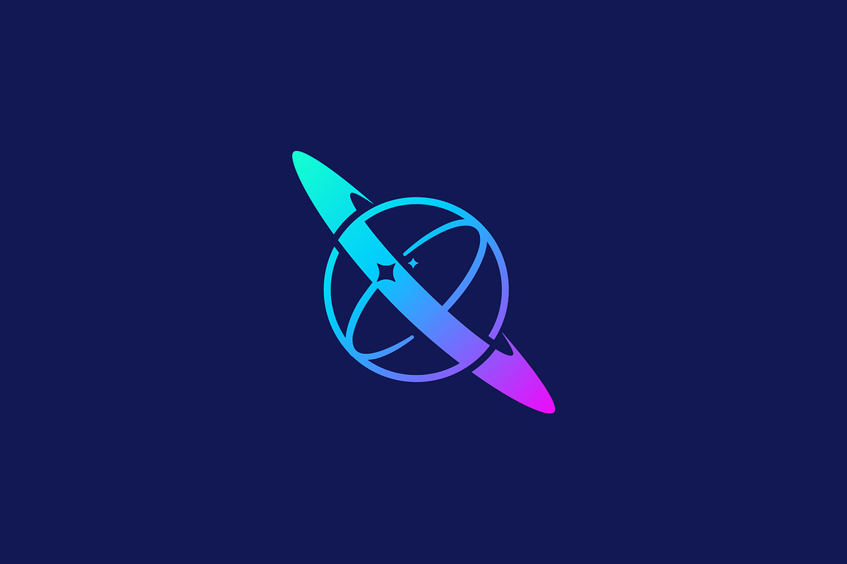Planet Saturn Logo Global Tech, a Branding & Logo Template by Signatoro (Photo 3 of 4)