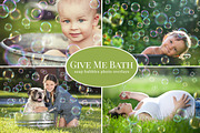 Give Me Bath - bubbles overlays, an Object Graphic by BrownLeopard (Thumbnail 1 of 5)