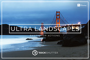 Ultra Landscapes Photoshop Actions, an Action Add-On by RockShutter (Thumbnail 1 of 6)