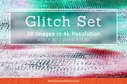 Screen Glitches Images Set, a Texture Graphic by Backgrounds Store (Thumbnail 1 of 4)