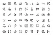 2100 Hand drawn vector icons, an Outline Icon by Visual Generation (Thumbnail 19 of 43)