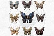 Fantasy Elemental Butterfly Cliparts, an Animal Illustration by ThatsDesignArt (Thumbnail 7 of 10)