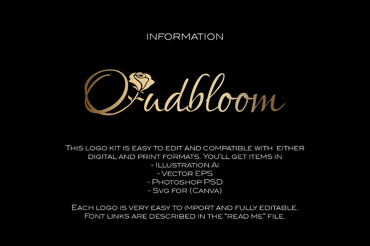 Luxury Letter A-Z with Rose Logo Kit, a Branding & Logo Template by Luxury Logos (Photo 2 of 12)