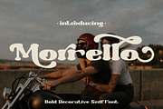 Morrello - Retro Decorative Serif, a Serif Font by PutraCetol Studio (Thumbnail 1 of 11)