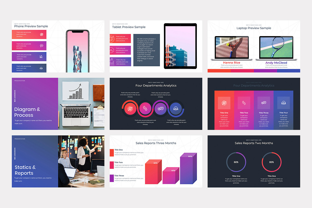 Marketing Pitch Deck PowerPoint, a Presentation Template by slidequest