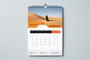 Wall Calendar 2026, a Stationery Template by Cleffon_Graphic_Studio (Thumbnail 4 of 14)