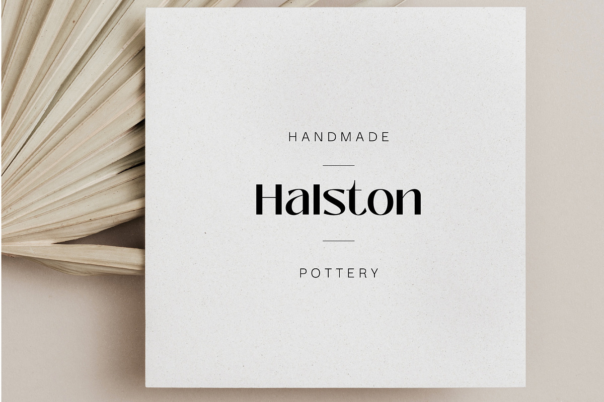 Halston Canva Modern Logo Kit, a Branding & Logo Template by Forth and Wild (Photo 11 of 11)