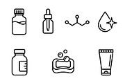 Bundles Soap Making Outline Icons, an Outline Icon by adenpinkstore (Thumbnail 4 of 17)