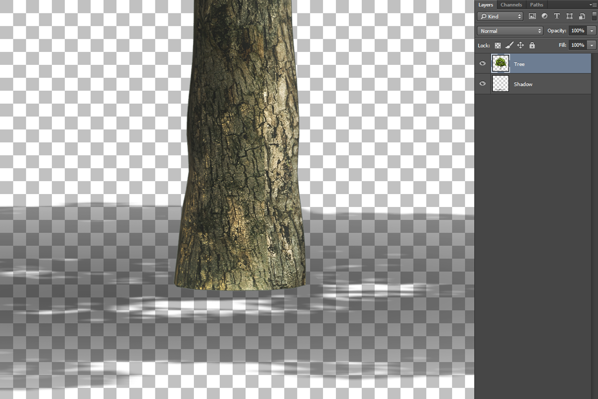 CUT OUT ENGLISH OAK TREE, a Mask Mockup by 3DSTORE (Photo 4 of 4)
