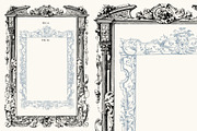 Grotesque Vintage Ornate Borders, a Decorative Illustration by Century Library (Thumbnail 3 of 12)